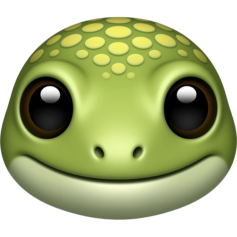 cute salamander face, simple, bold outlines, discord emoji style emoji
