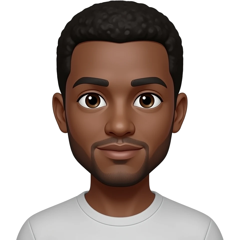 crea un emoji de una persona de afro emoji