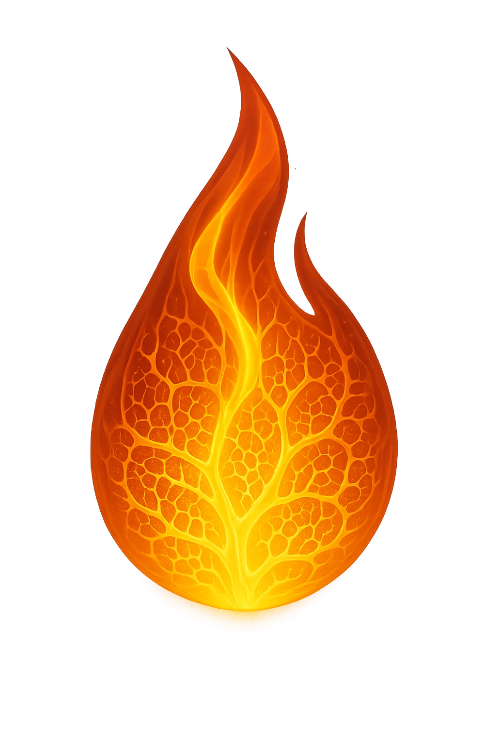 fiamma con metabolismo 3d emoji