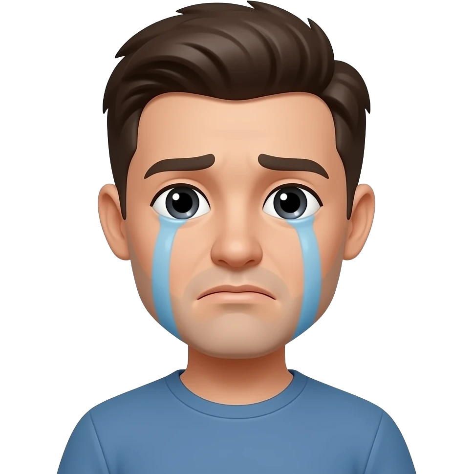 Ağlayan emoji emoji