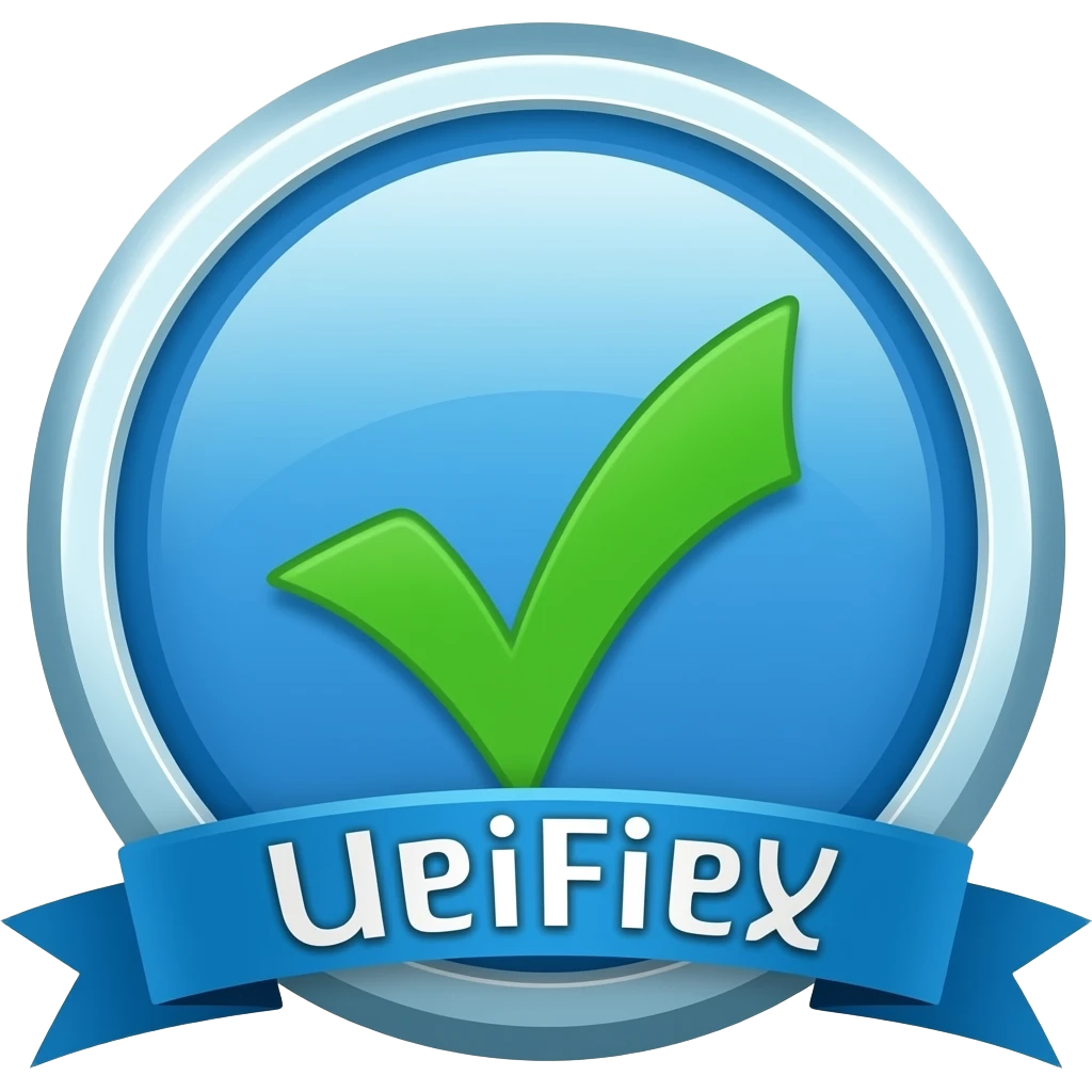 Verified badge blue emoji