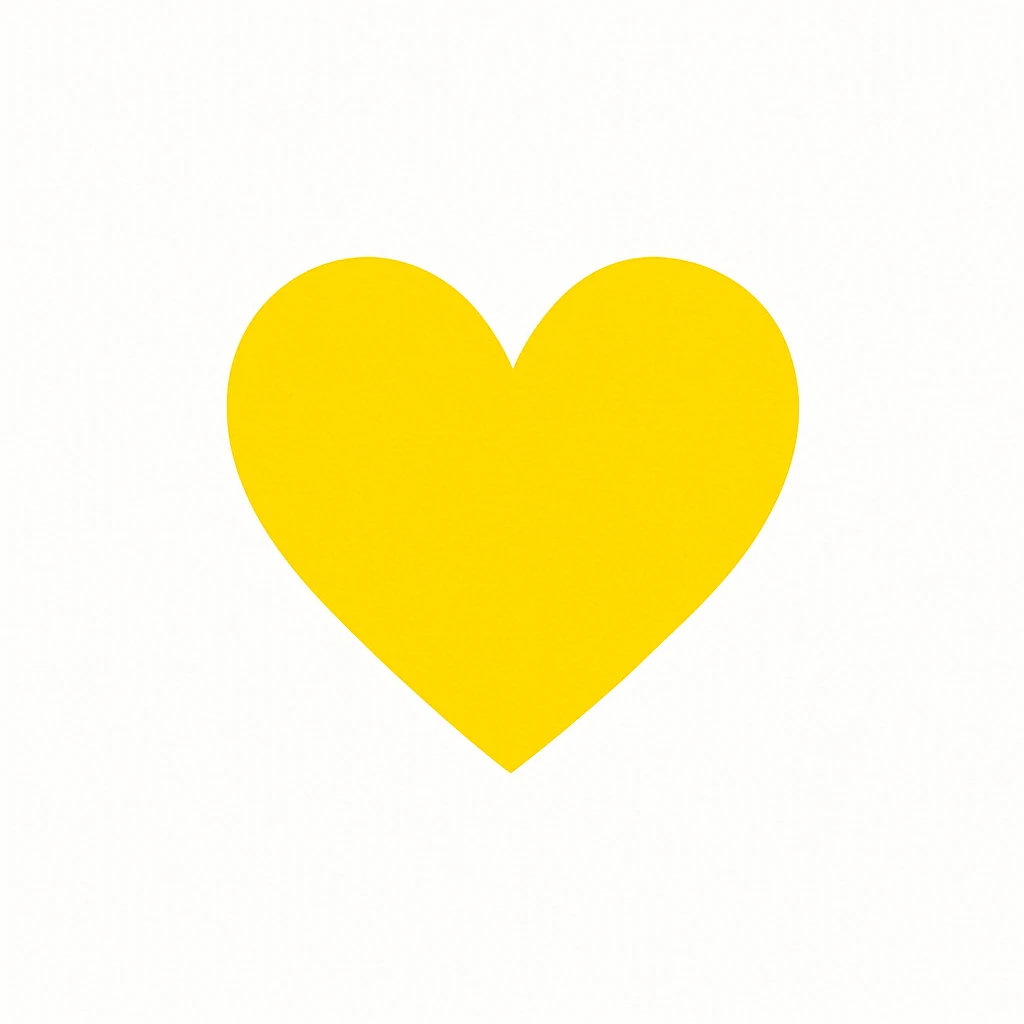 yellow heart emoji