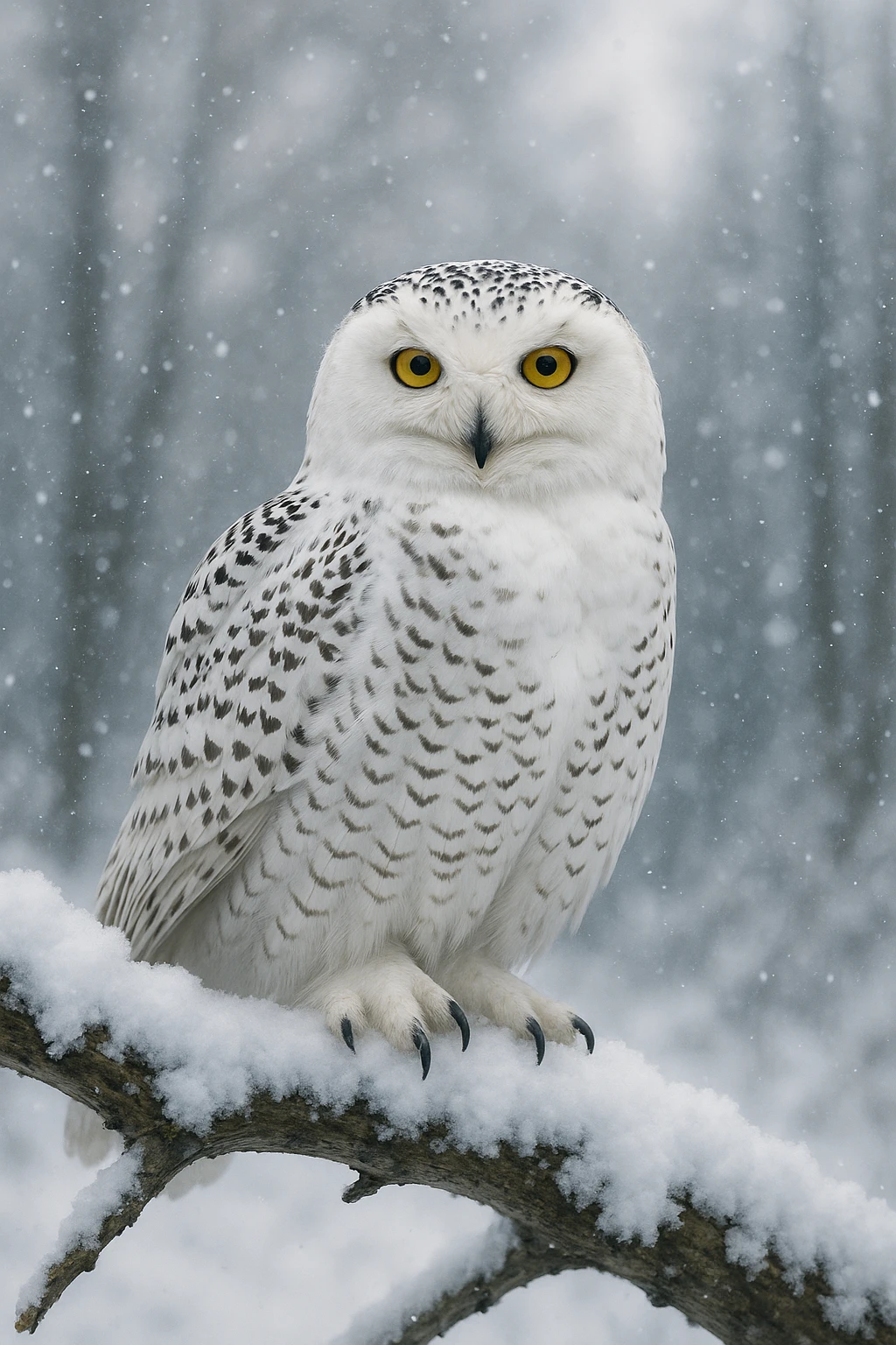 Snowy owl emoji