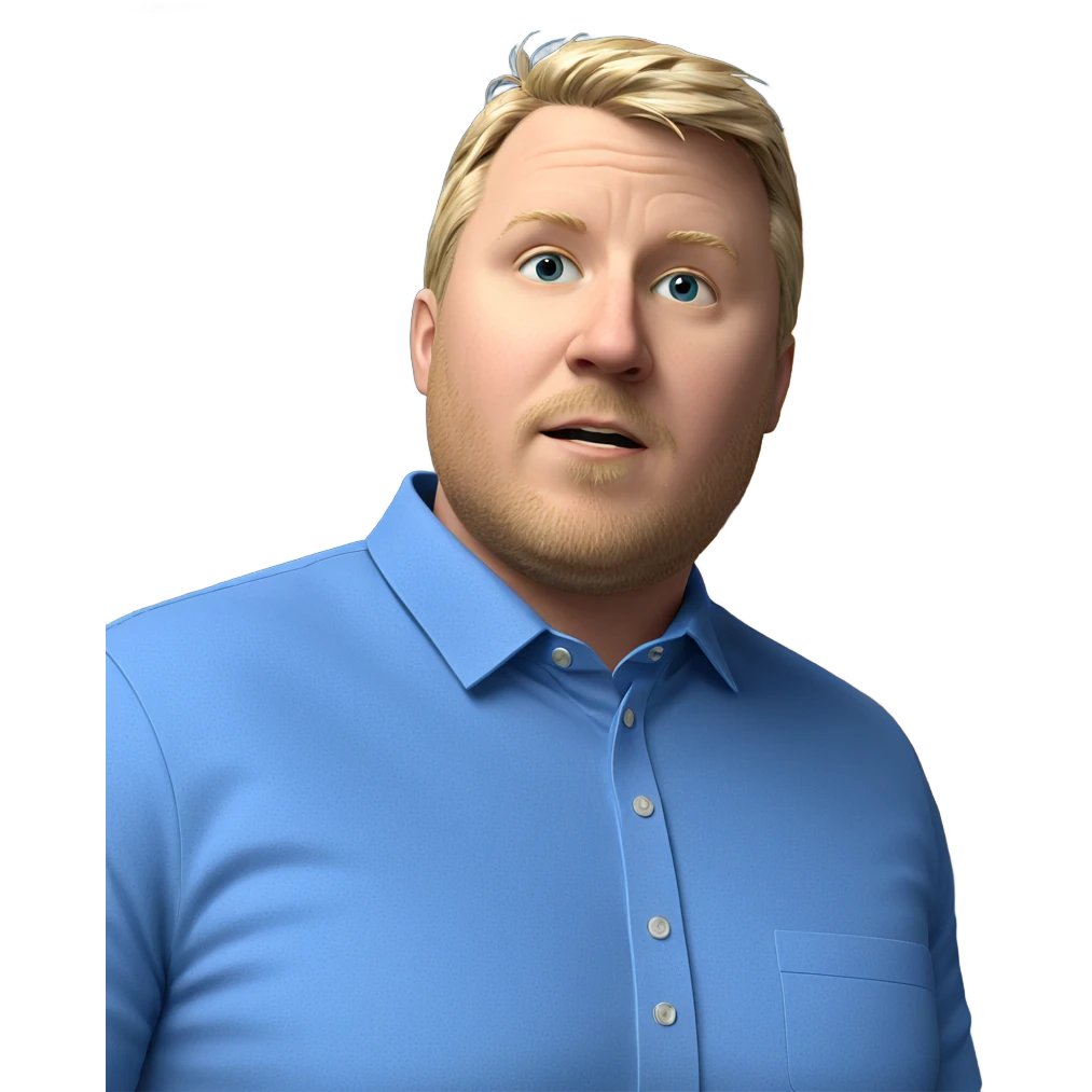 blonde boy in blue shirt emoji