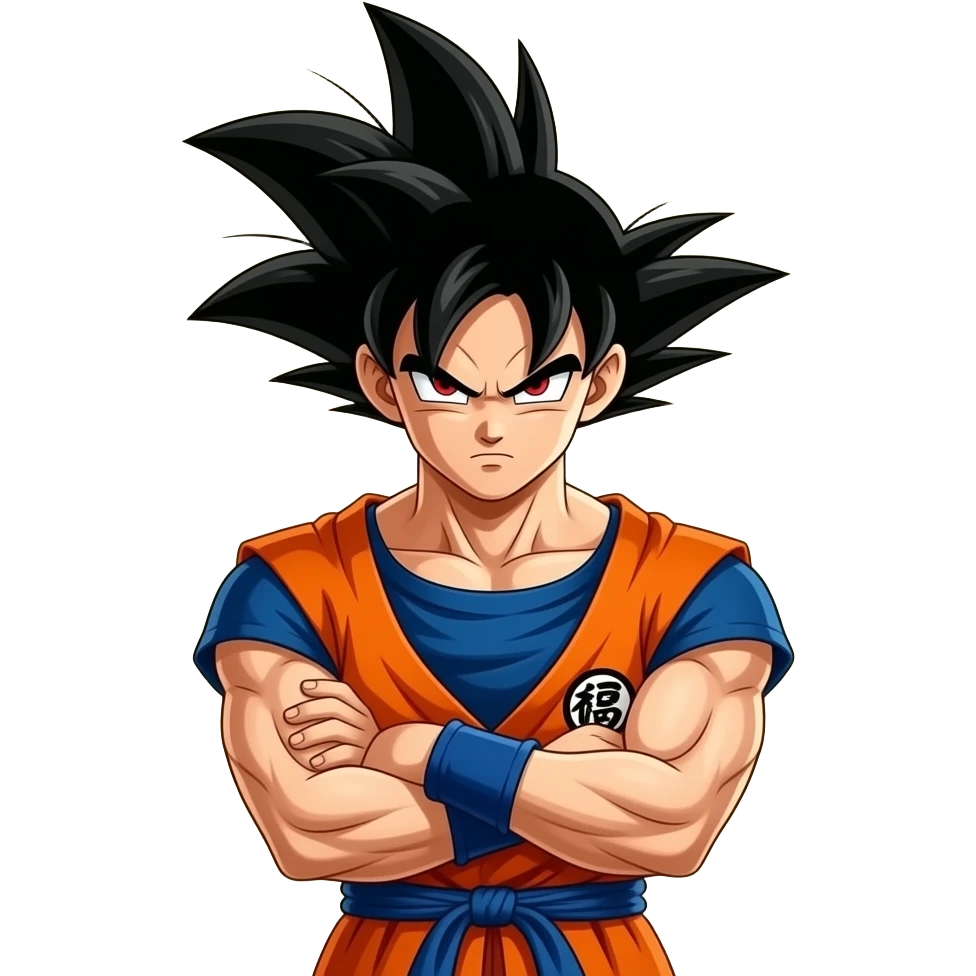 Goku super saiyan god emoji