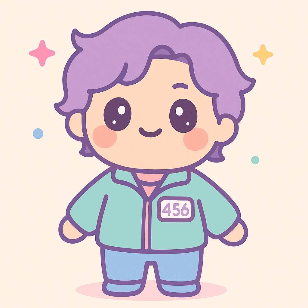 Player 456 From Squid Games emoji