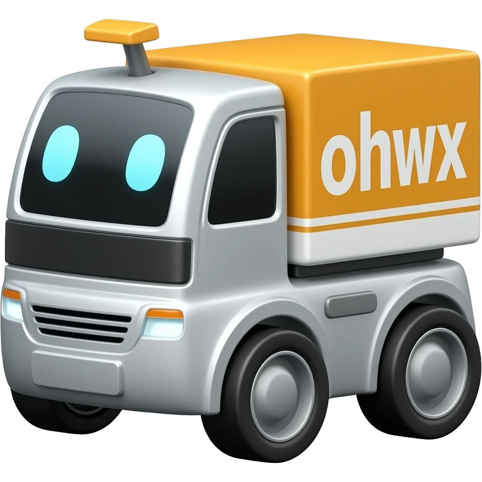 delivery robot emoji