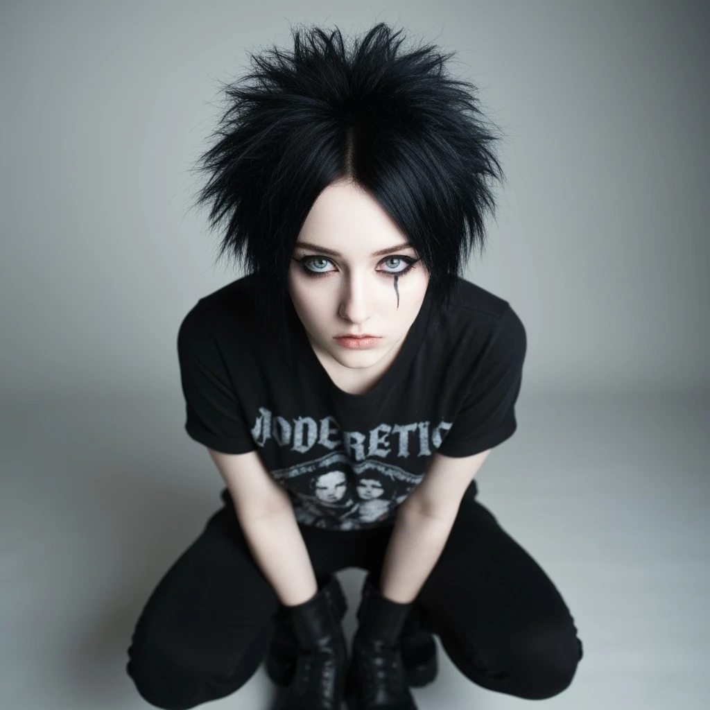 emo profile picture, cute, expressive, minimal, variation 4 emoji