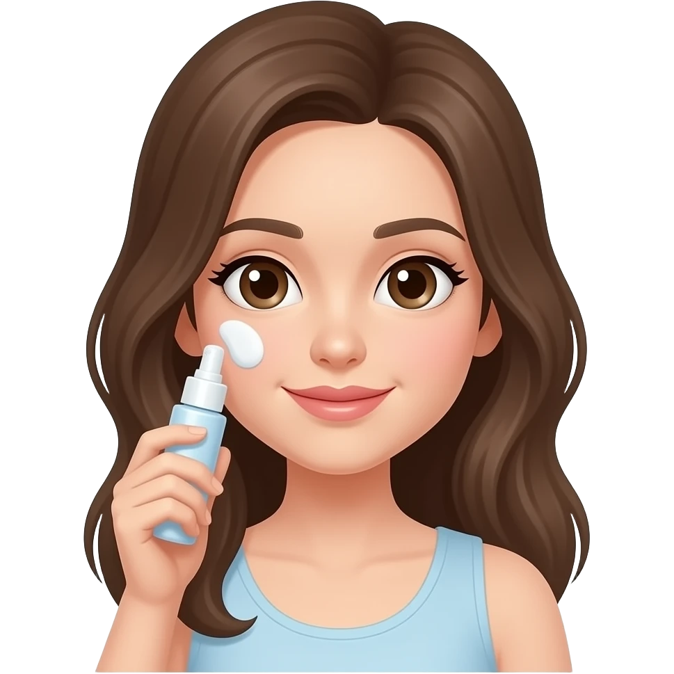 skincare girl toner emoji