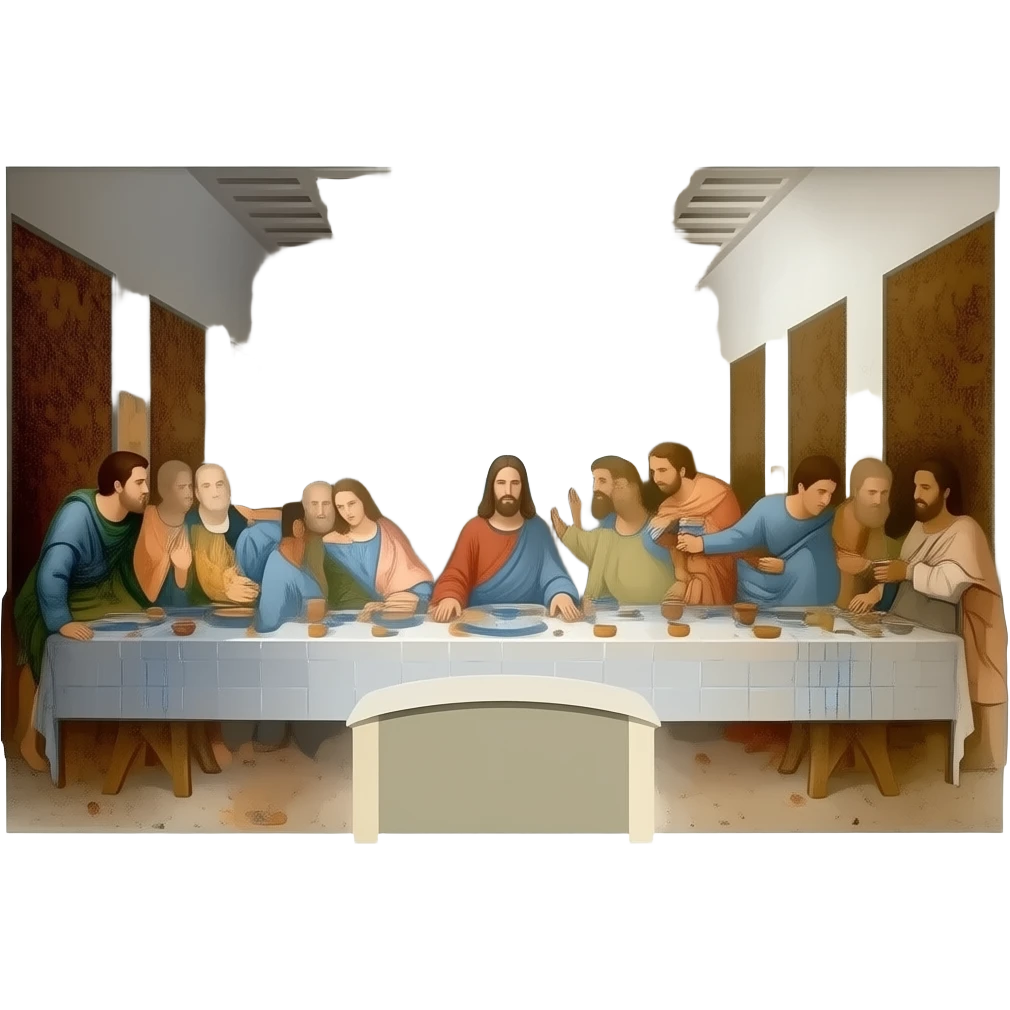 The last supper emoji