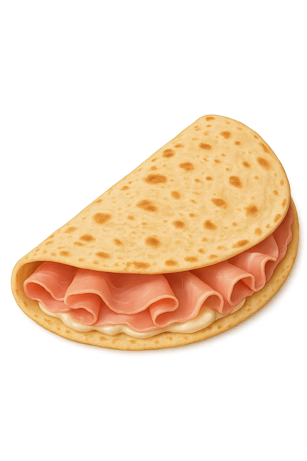 Piadina con Cotto Magro Maionese Light  emoji
