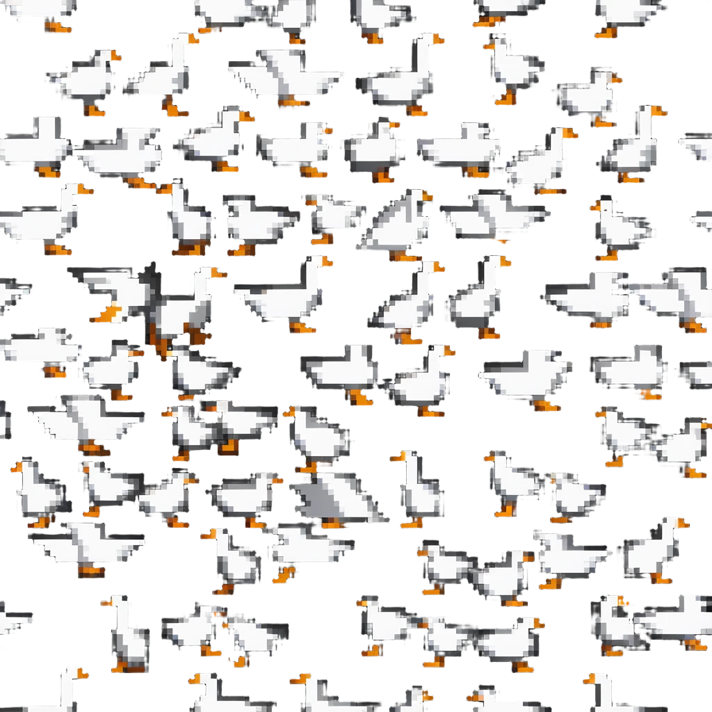 small Canadian geese flying in a classic V formation, lead goose at the right, easily identifiable as Canadian geese, for encouragement emoji