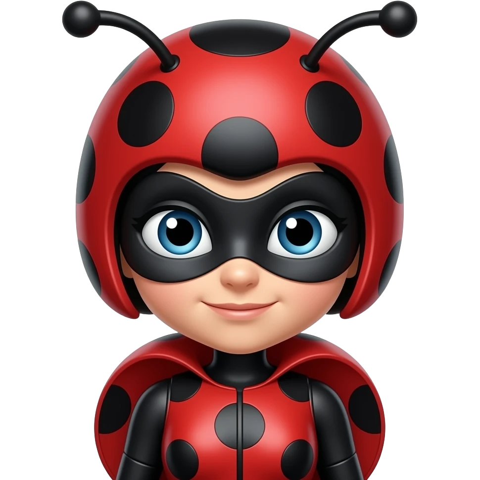 Ladybug. Es. Una. Heroina emoji