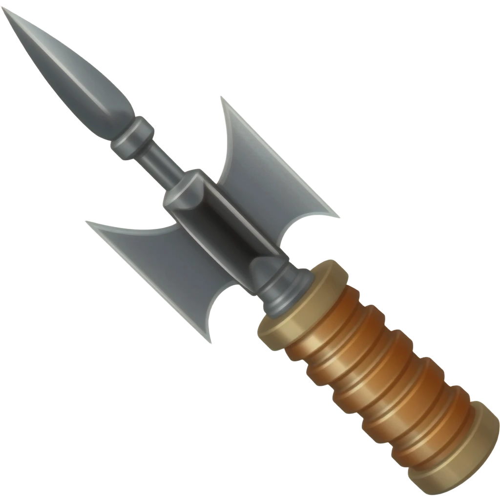 A bazooka harpoon emoji