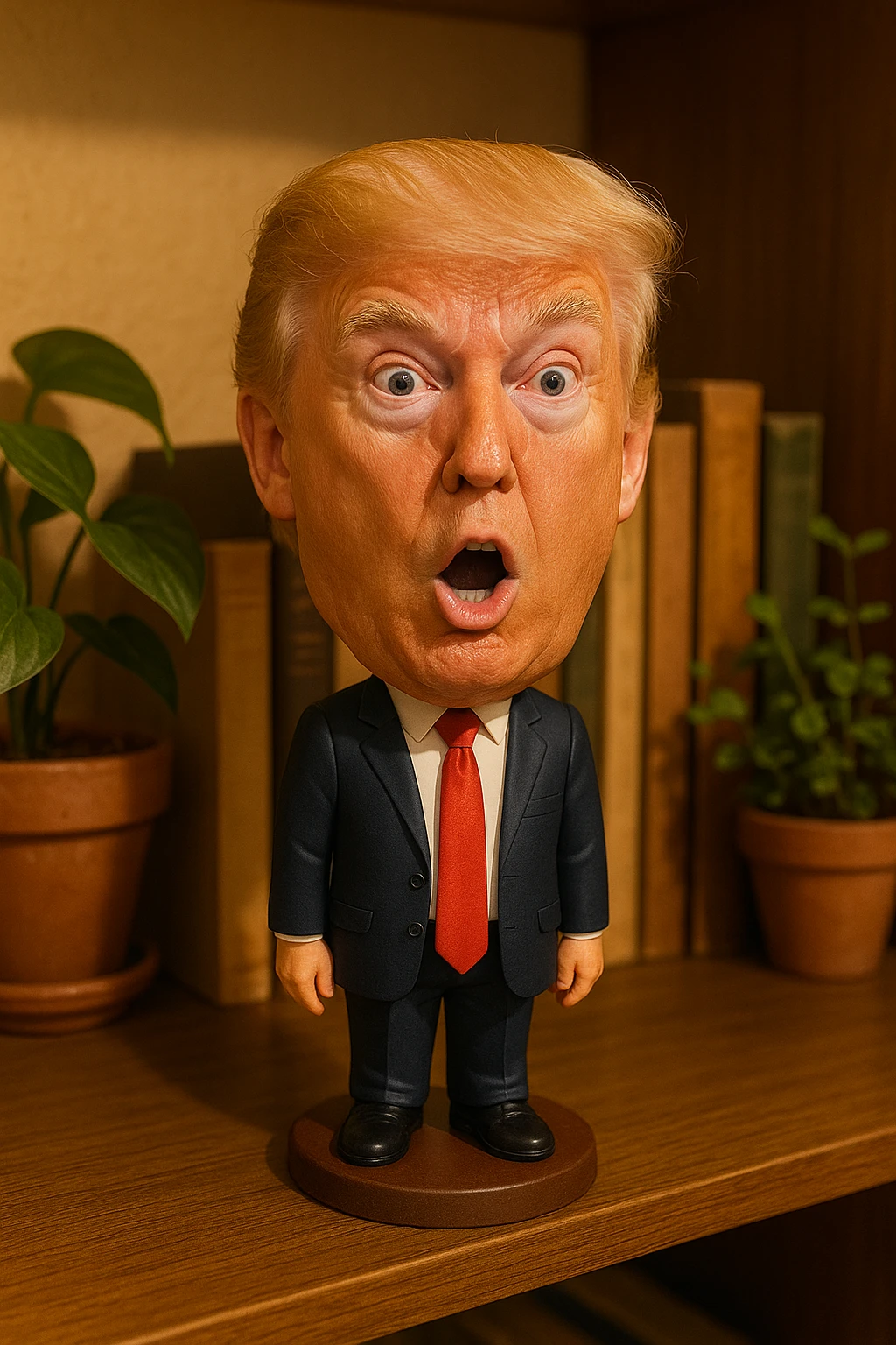 Surprised Donald Trump emoji