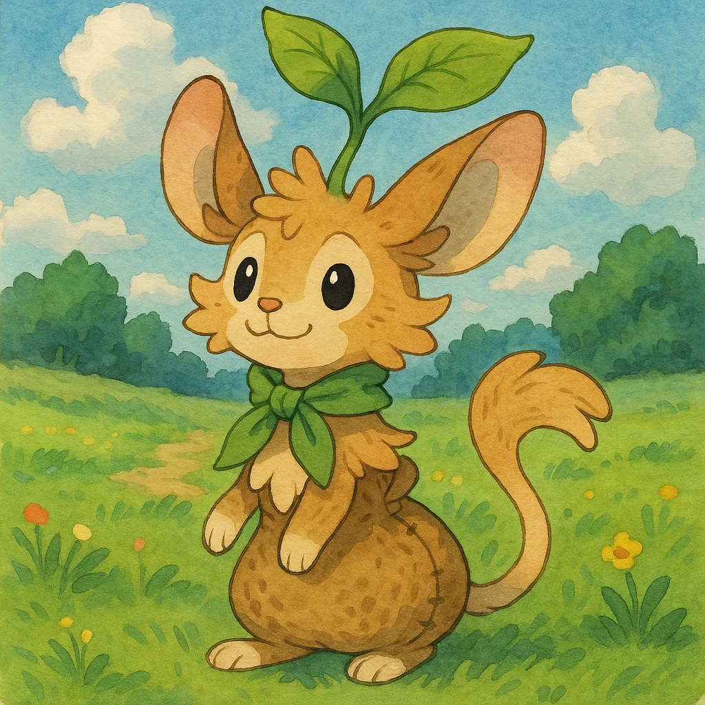 "Bagbean" (an open creature species by GriffSnuff) emoji