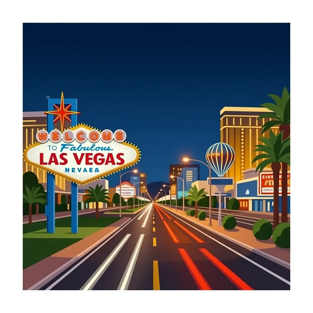 Las Vegas Strip emoji