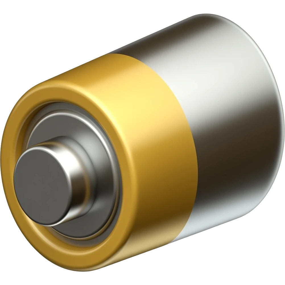 Tubular battery emoji