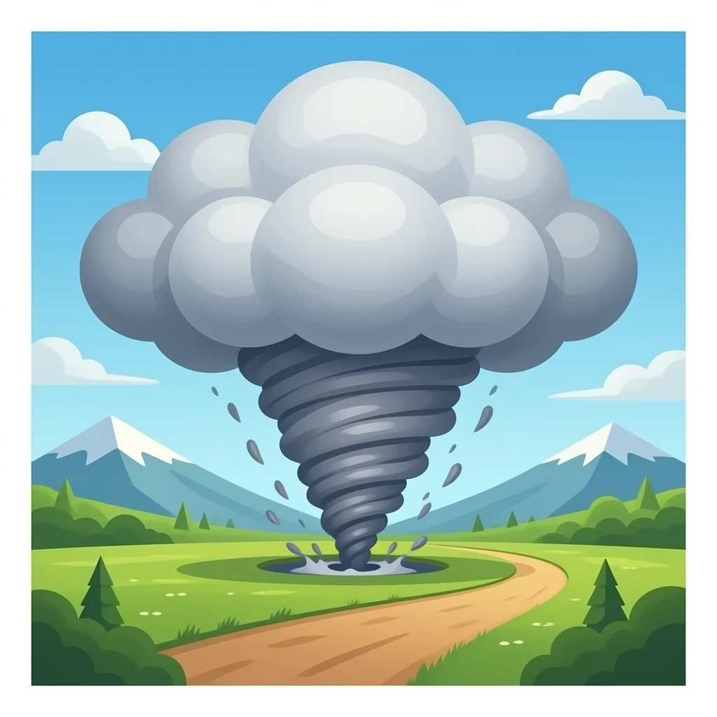 Tornado emoji