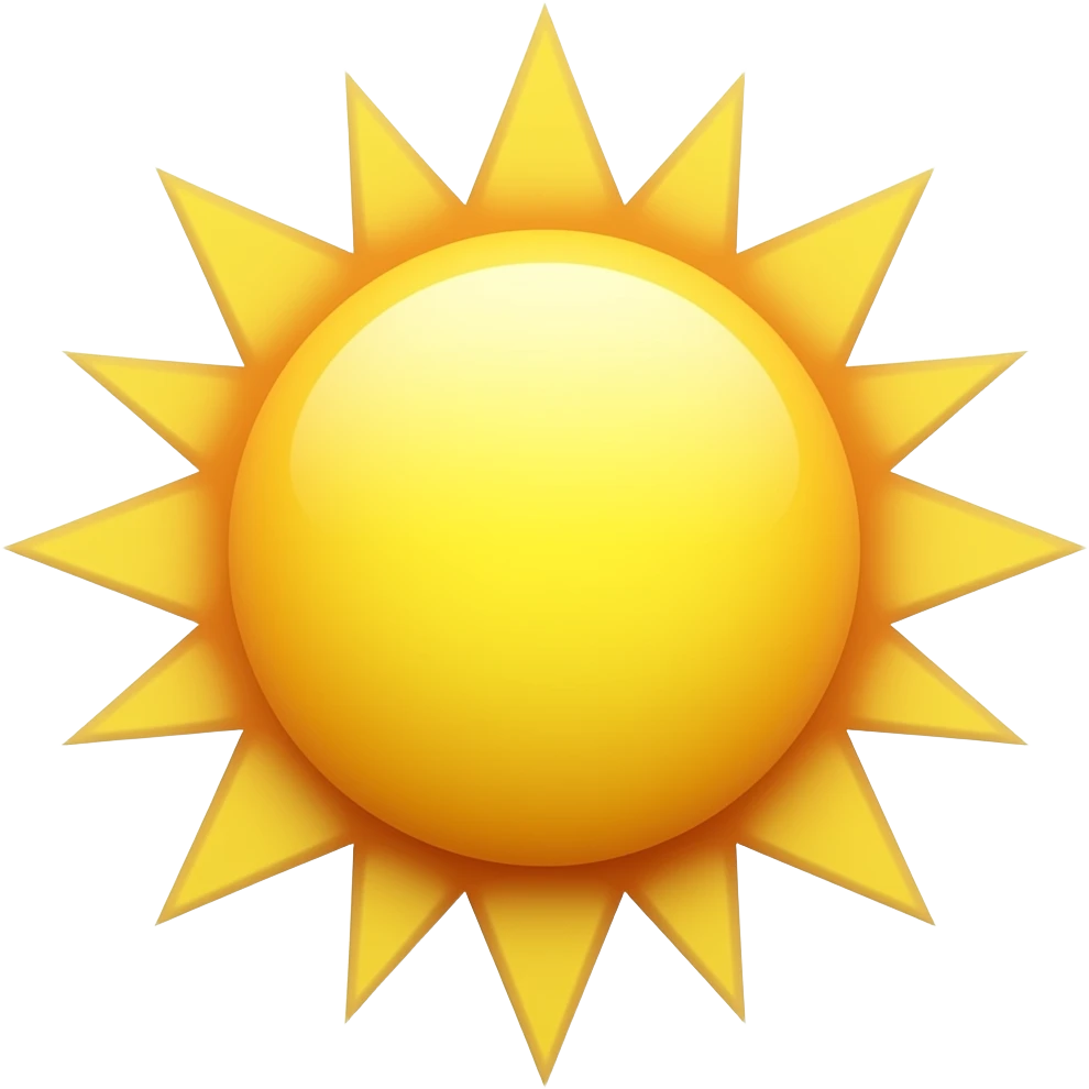sun emoji
