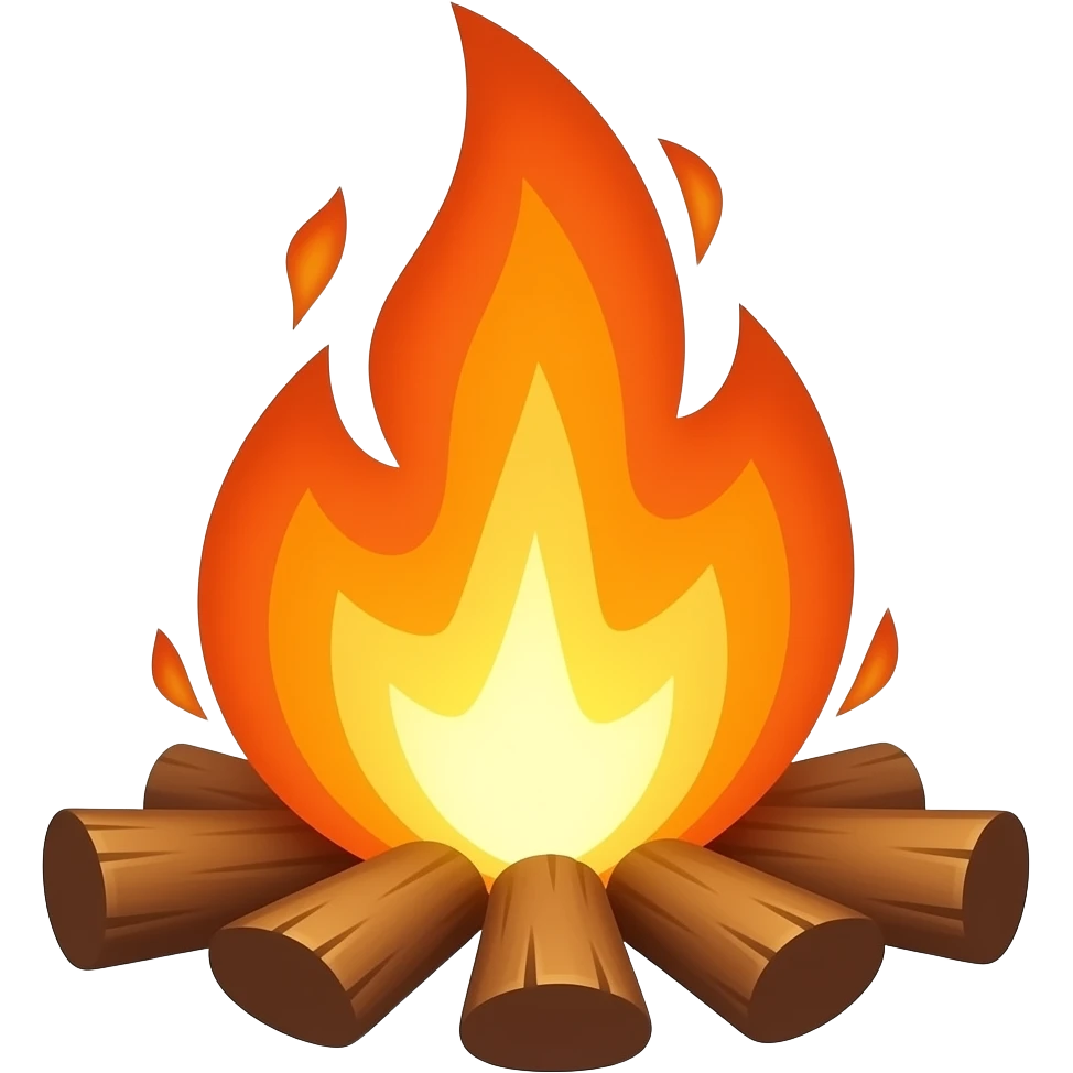 Festival fire emoji