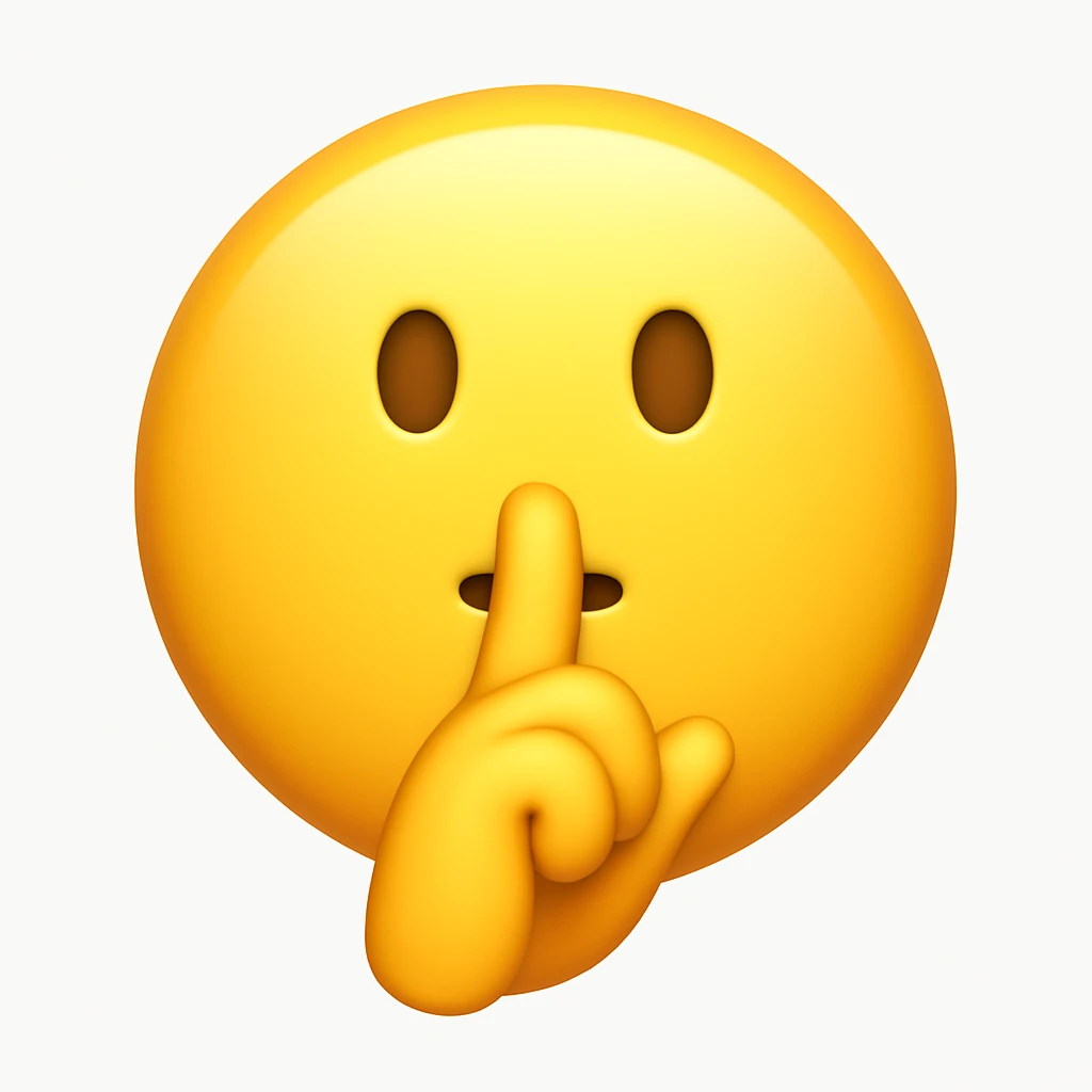 Convert the uploaded image into a 3D Apple-style emoji — preserve the key shapes, colors, and overall composition of the original image. Simplify the forms into clean, rounded cartoon-style elements while keeping the subject recognizable. Apply glossy textures, soft lighting, smooth shading, and render everything in Apple emoji style on a clean white background

 emoji