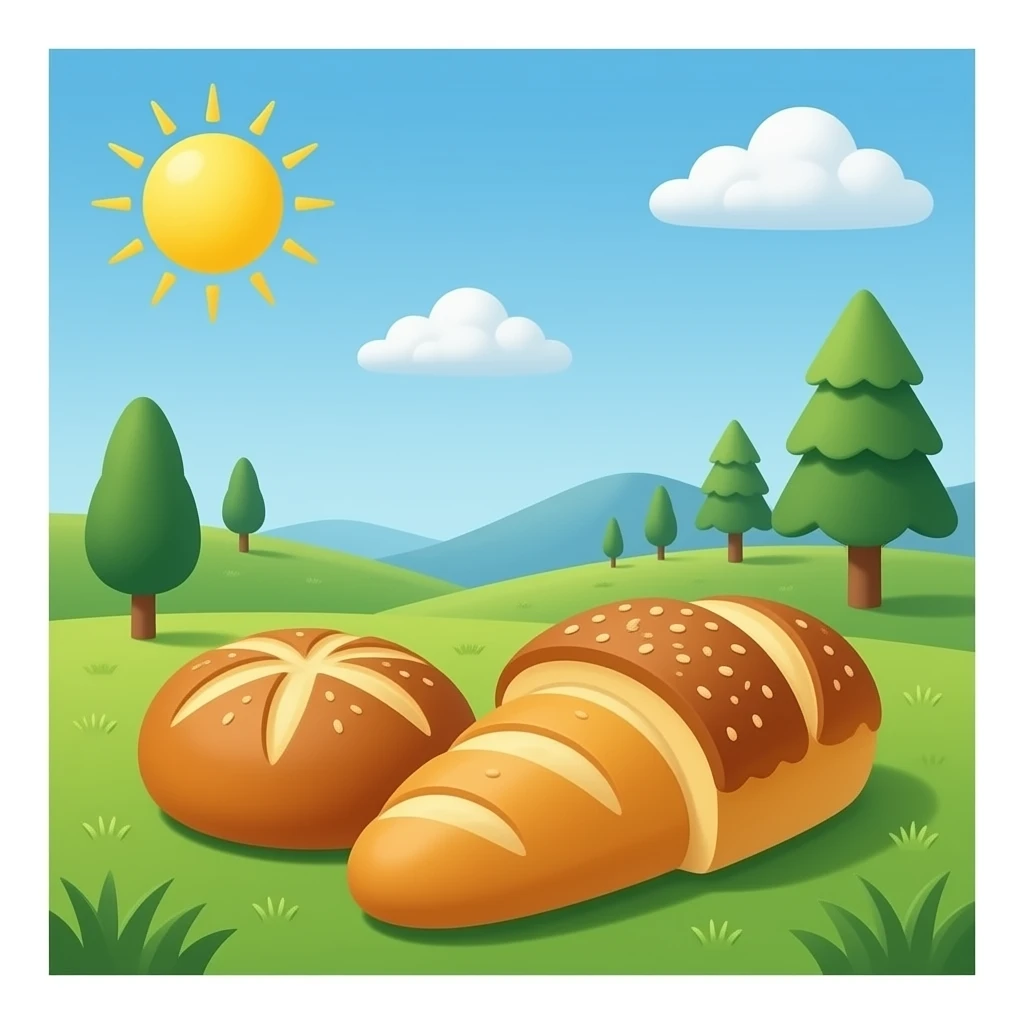 vector flat Bakery emoji