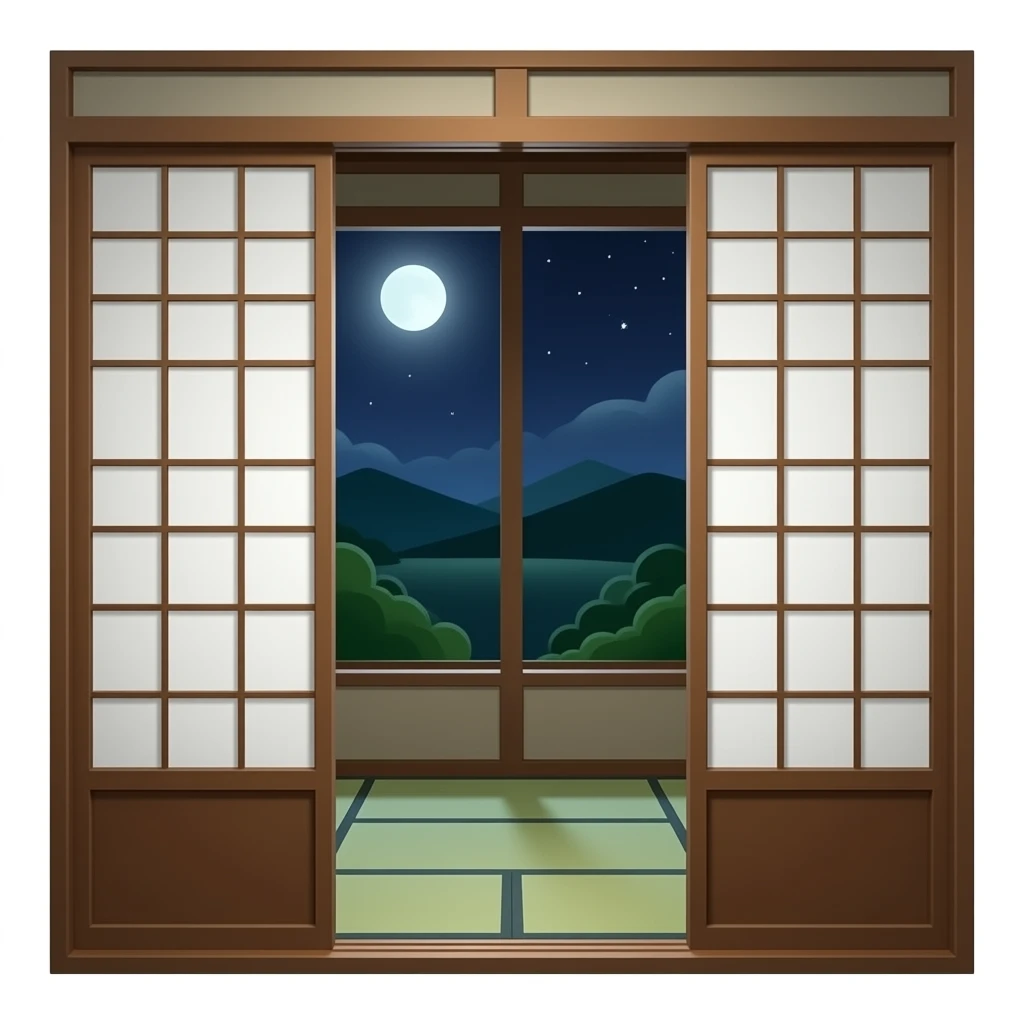 japan bed room door emoji