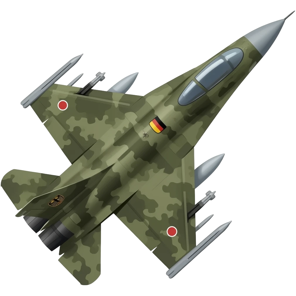 german army jet emoji