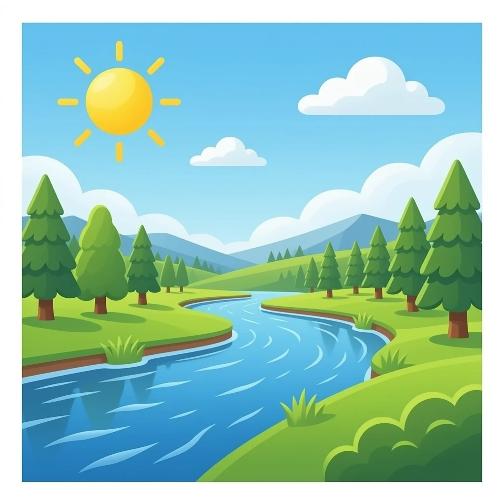 Згенеруй річку emoji