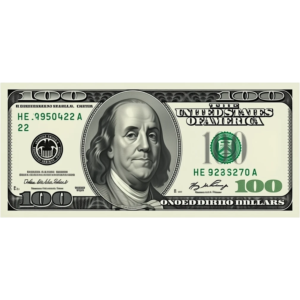 1000 dollar bill emoji