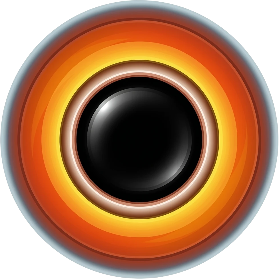 Ultra massive black hole with rings emoji