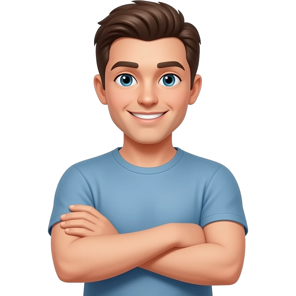 Exactly like this with the arms crossed but just slightly whiter skin and a sassy smirk emoji