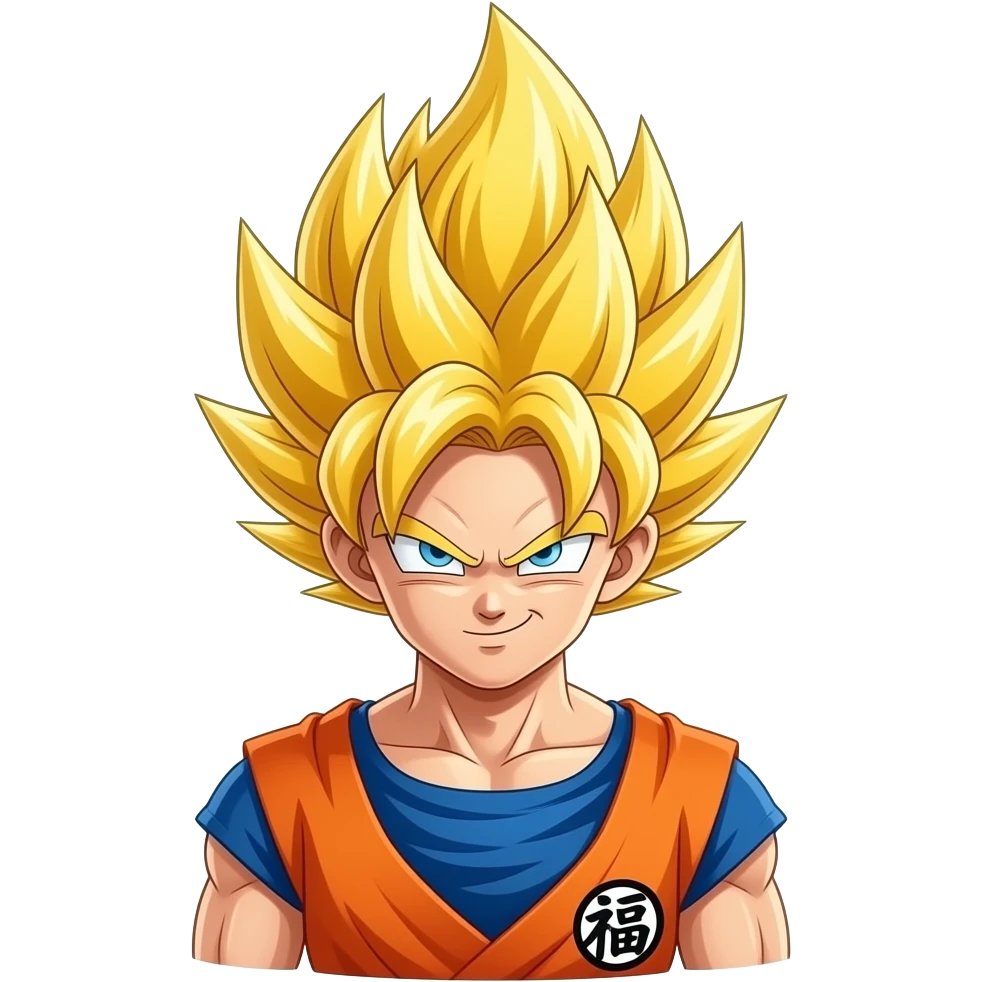 Goku Súper Sayayín emoji