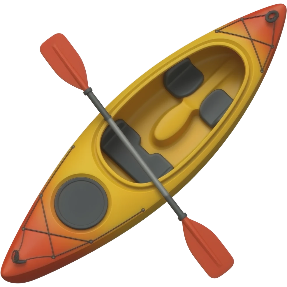 empty kayak emoji