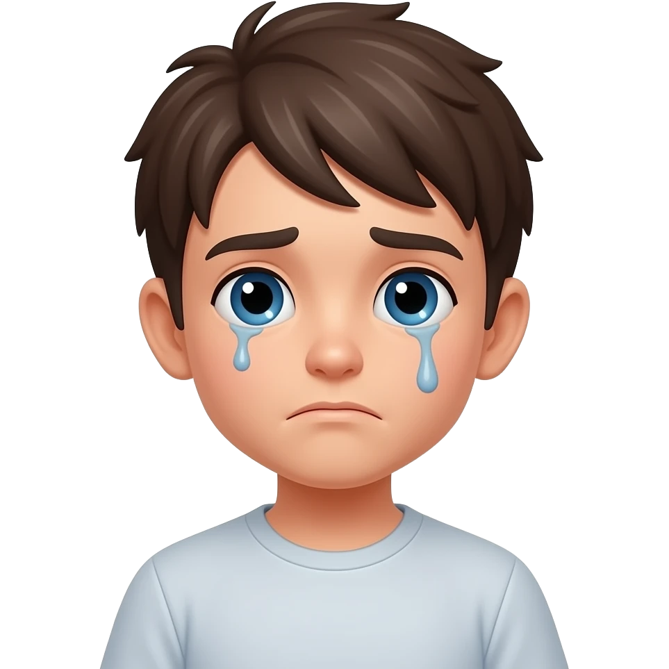 Sad boy emoji