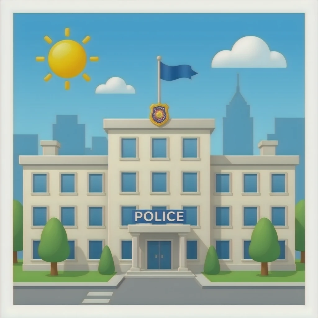 police headquarters emoji