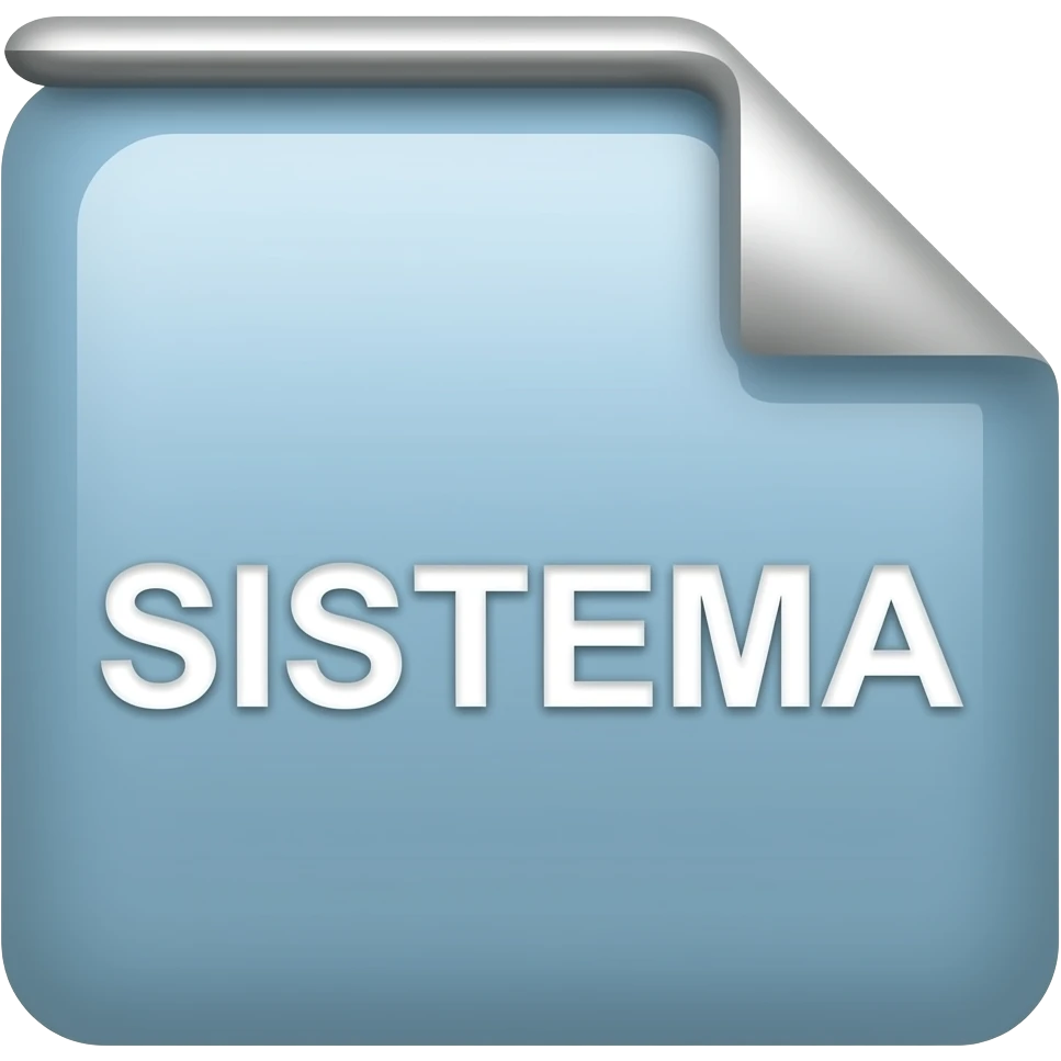 Archivo zip con la palabra "SISTEMA" emoji