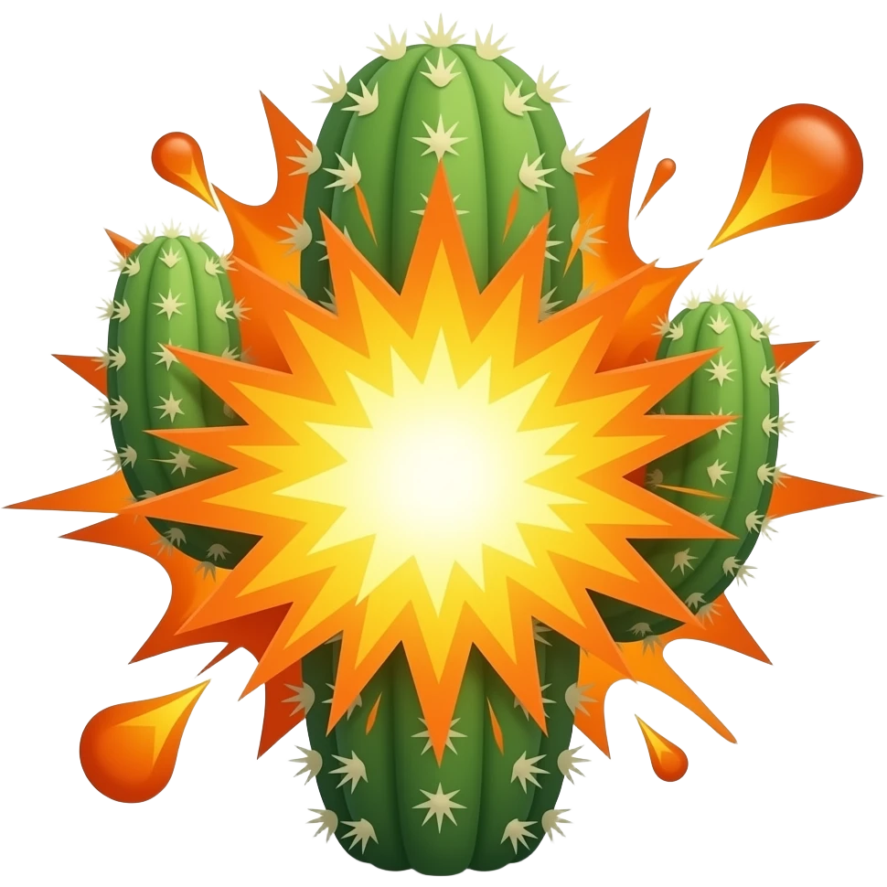 🌵💥 emoji