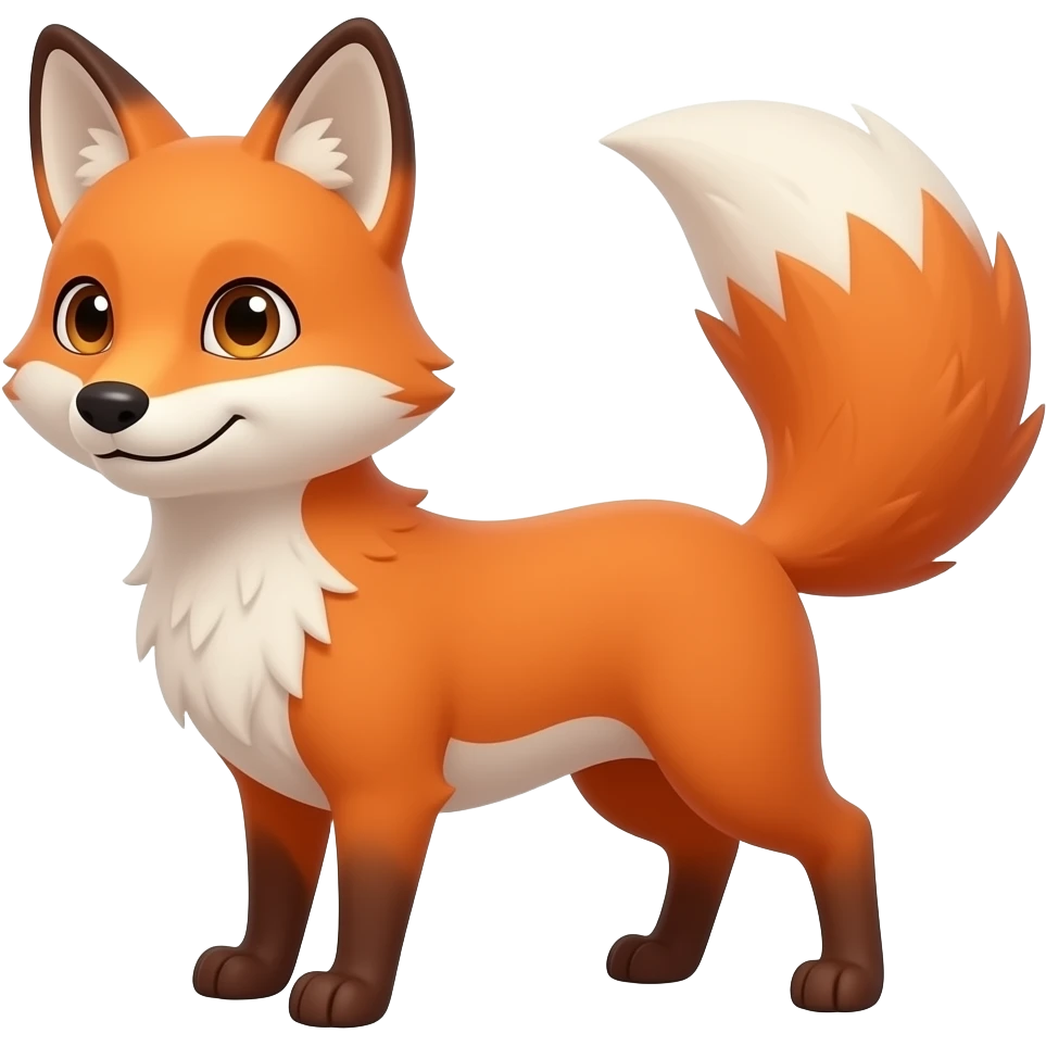 Fox tail emoji