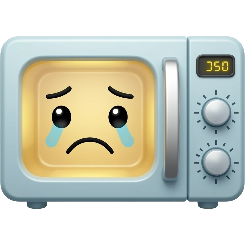 CUTE MICROWAVE DIRTY SAD EVEN CUTER emoji