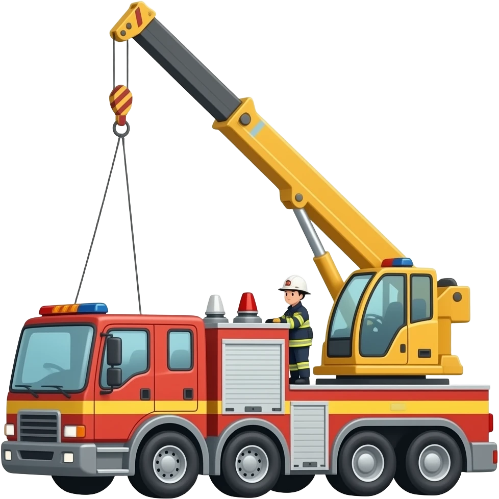 Paramedic Crane emoji