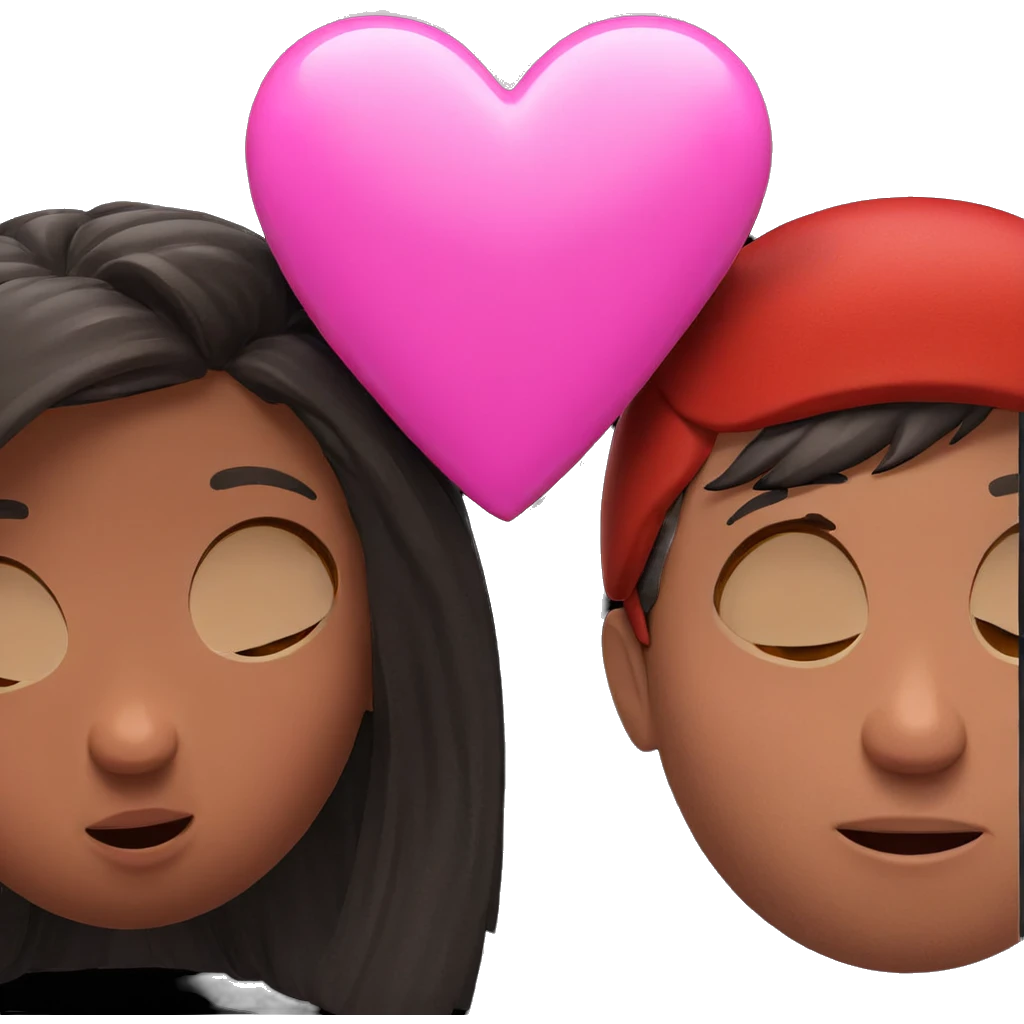 couple in love under stars emoji
