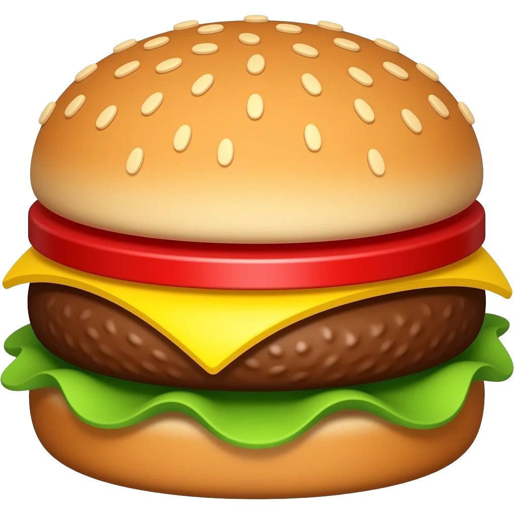 Hamburger emoji