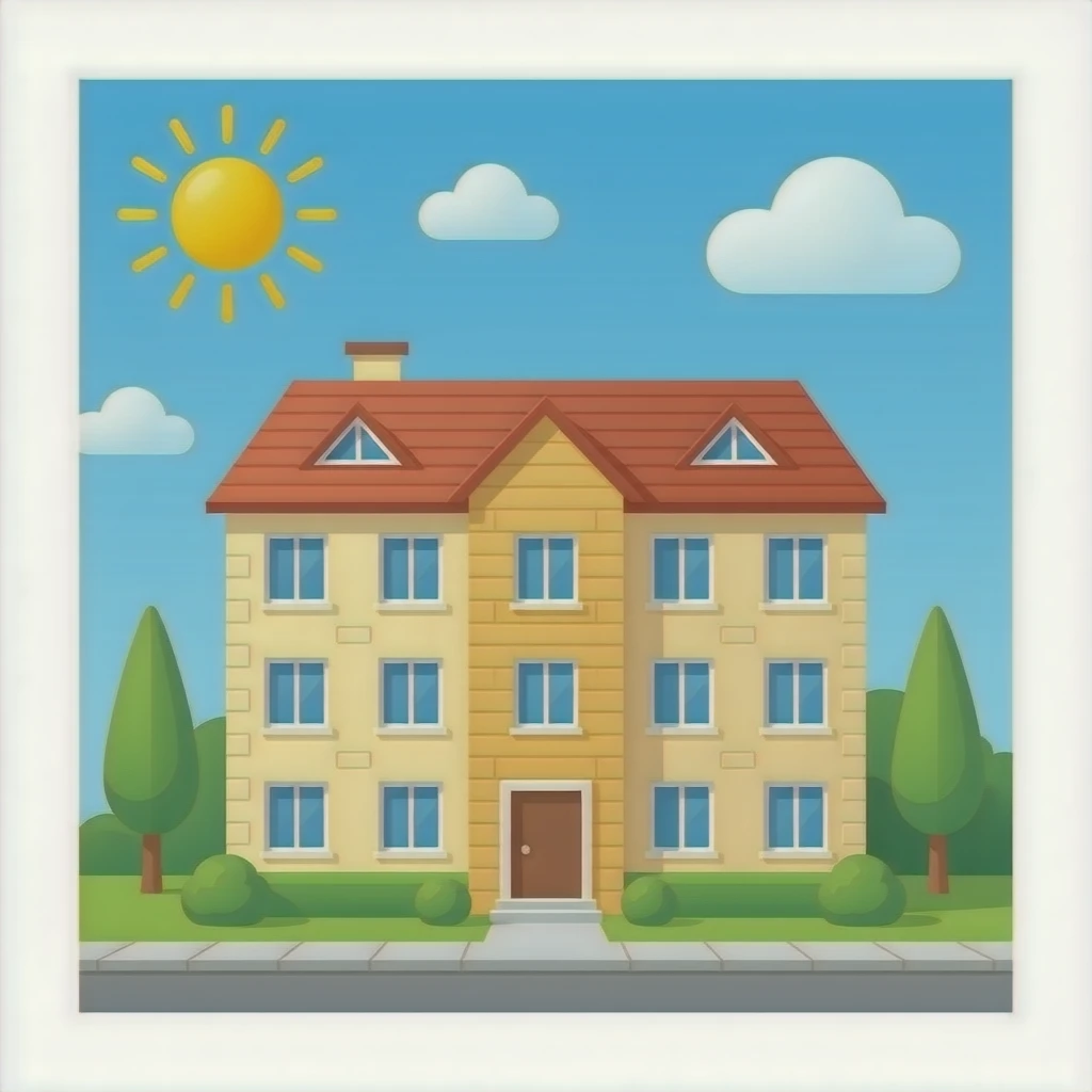 edificio apartemento emoji