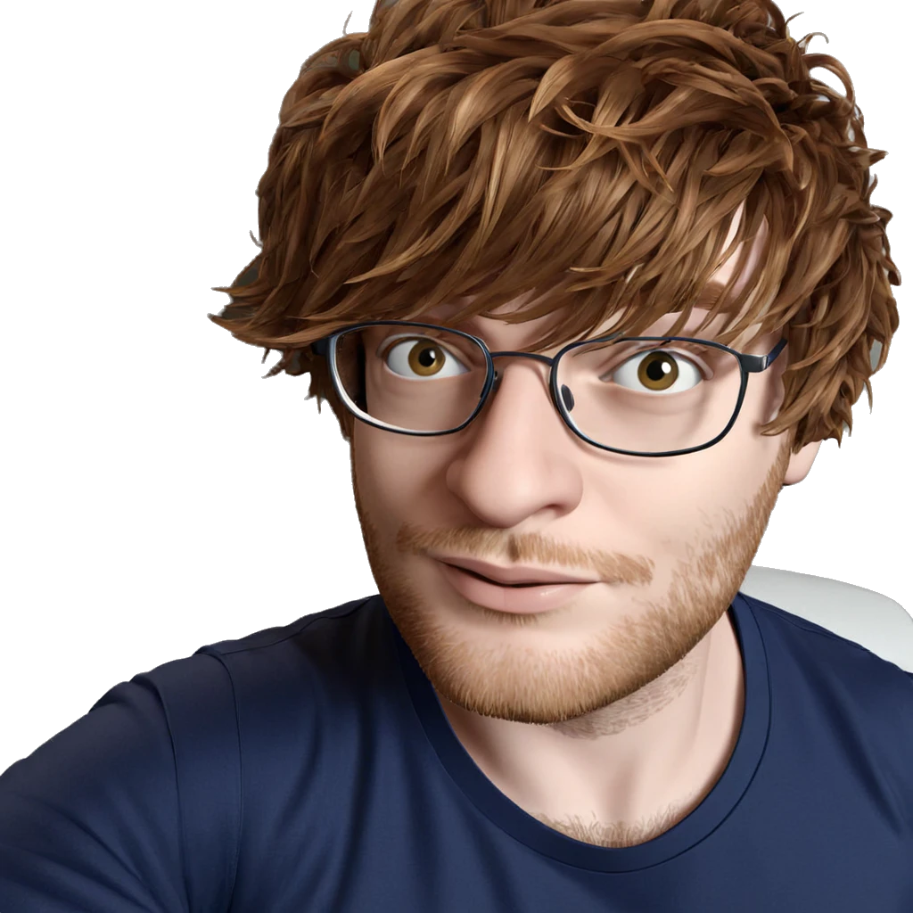 male with glasses and beard emoji