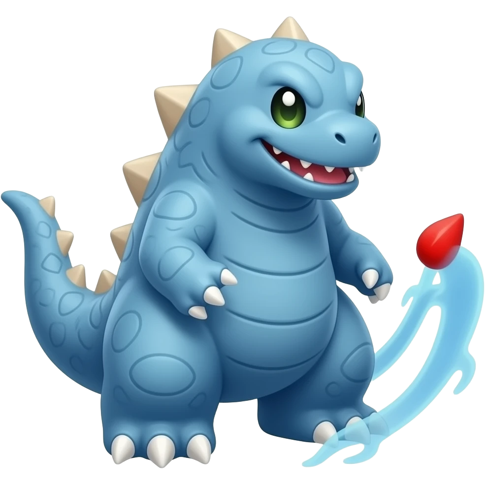 blue Kaiju fakemon emoji