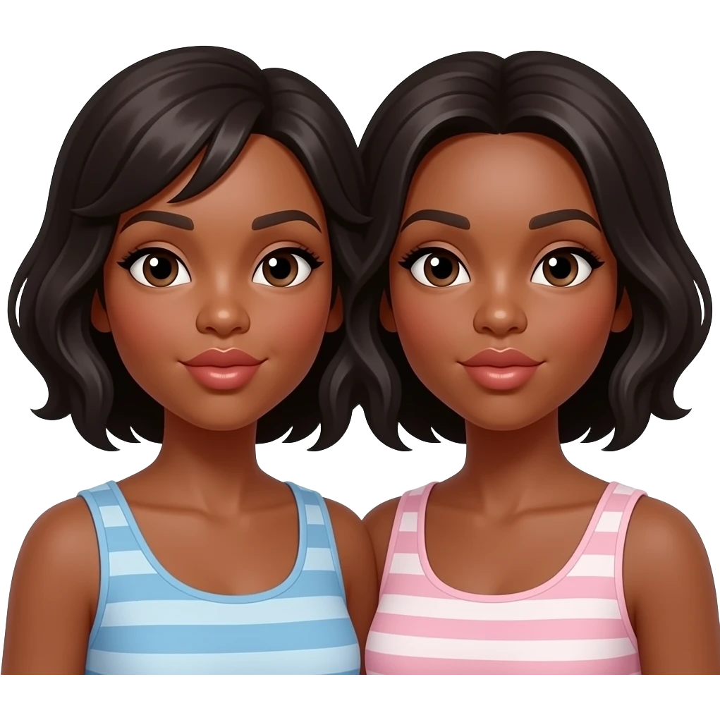 Pretty mature black women making the kissy face emoji