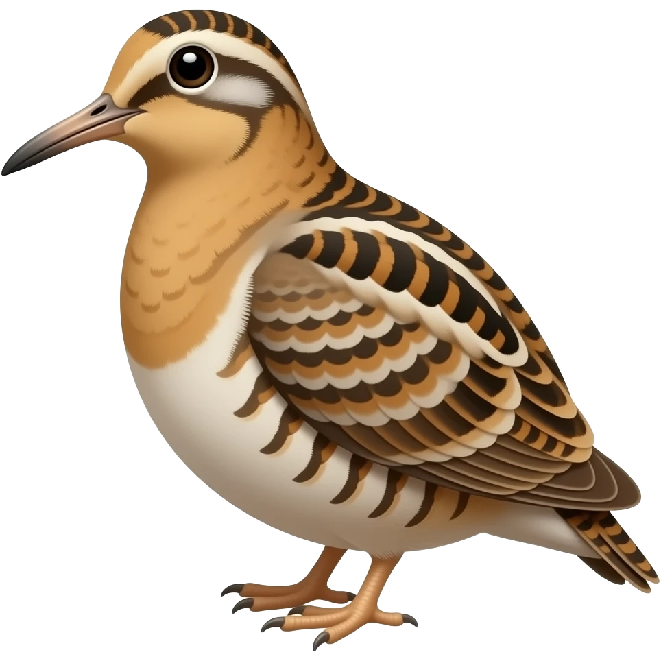 A woodcock emoji
