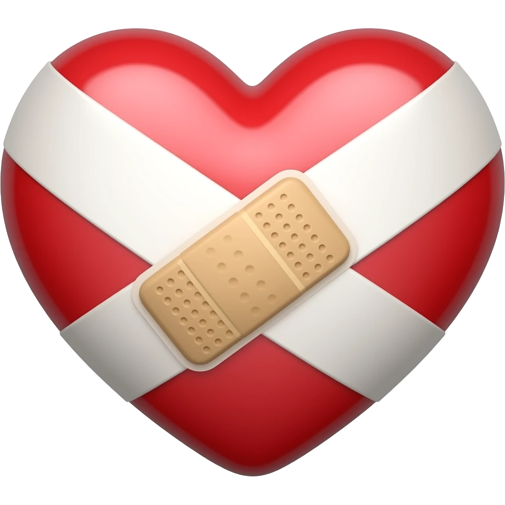 Bandage heart emoji